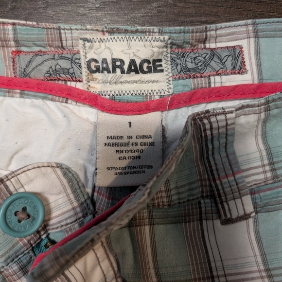 Garage Plaid Shorts - Picture 6 of 7